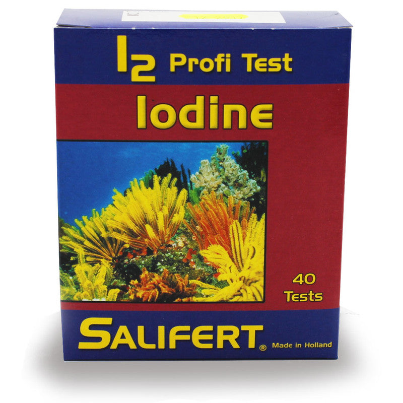 Salifert Iodine Test Kit - Surveillance précise des niveaux d’iode