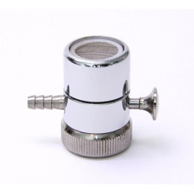 VANNE DE DÉRIVATION CHROME - HAUTE PRESSION POUR TUBE 1/4"
