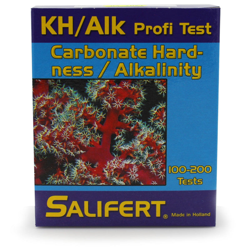 Salifert KH-Alcalinité Test Kit - Contrôle essentiel pour la stabilité de votre récif