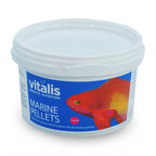 Pot Vitalis Marine Pellets 1 mm granules marines molles farine de poisson entier tous poissons marins