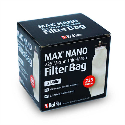 Red Sea Max-Nano 225 Micron Thin Mesh Filter Sock (2pack)