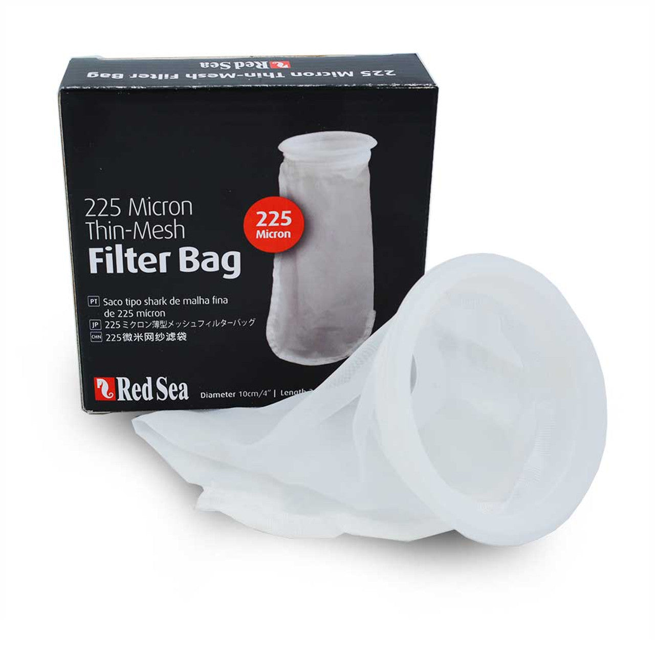 Red Sea 225 Micron Mesh Filter Bag 4”x10.5” – Chaussette de Filtration Durable