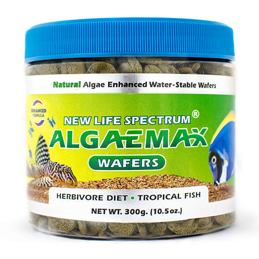 New Life Spectrum AlgaeMAX Wafers pastilles aux algues 12-12,5 mm, pot 300 g