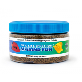 New Life Marine Fish Regular Pellet Sinking 1mm-1.5mm 80g