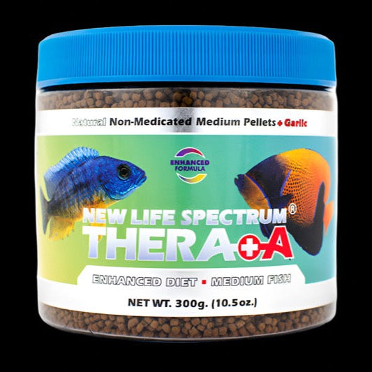 New Life Spectrum Thera+A Medium granulés à l'ail 2-2,5 mm, pot 300 g