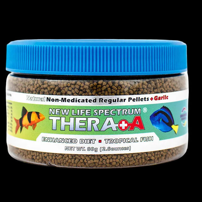 New Life Spectrum Thera+A Regular granulés à l'ail 1-1,5 mm, pot 80 g