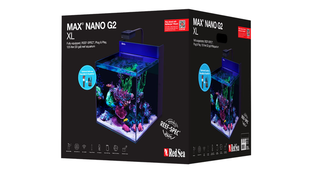Red Sea Max Nano XL G2 - 33 gallon – Aquarium tout-en-un complet