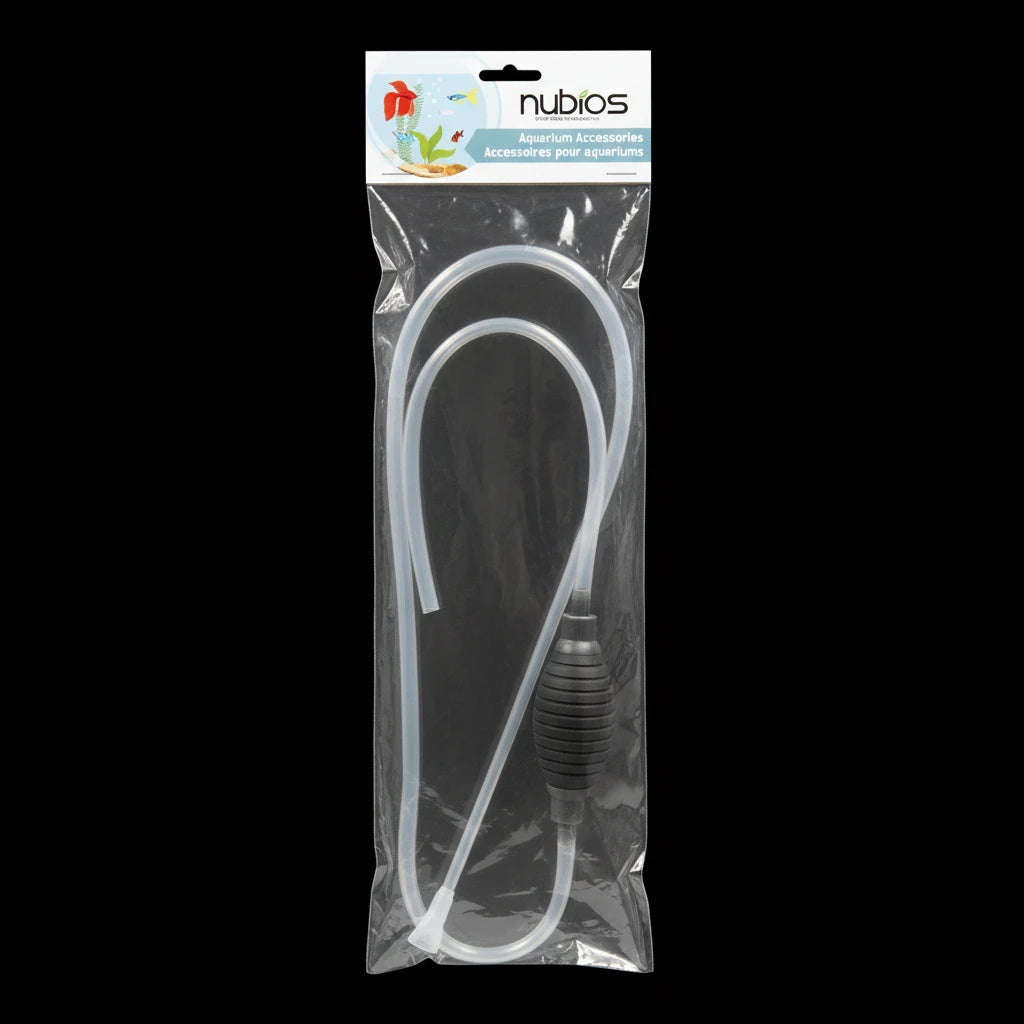 NUBIOS siphon betta bowl nano aquarium crevettes alevins débit lent Burgham