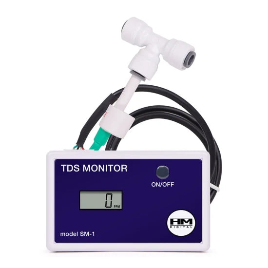 HM Digitale TDS Metre En ligne Sinple avec 1-4" T-FITTINGS