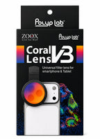 Coral View Lens V3 — Anti-Blue Coral Photo Lens Kit for Phones - Polyplab