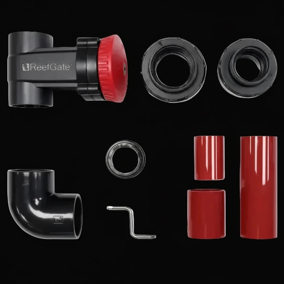 Red Sea ReefGate kit rétrofit vanne gate valve 40 mm pour aquarium REEFER G2