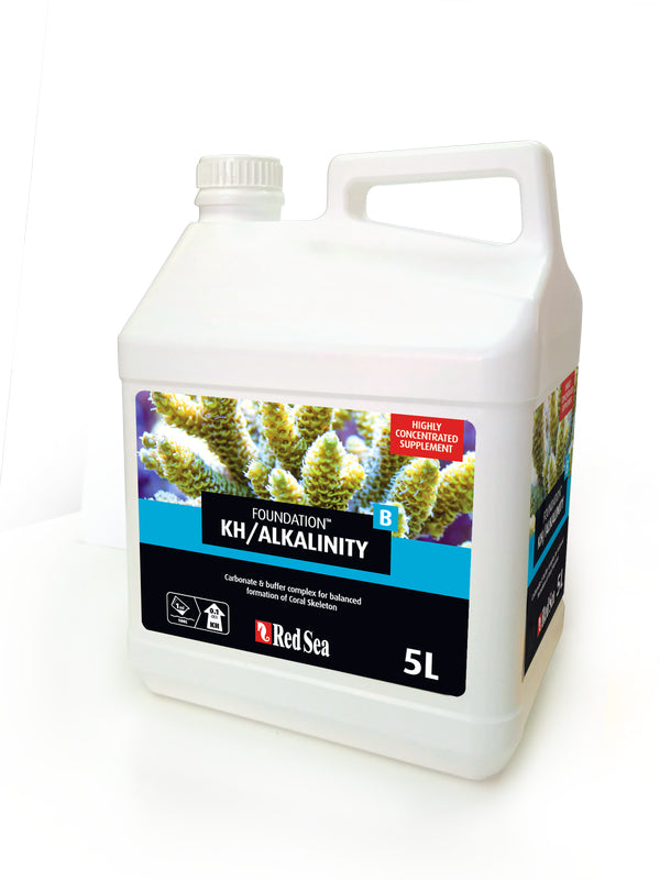 Red Sea Reef Foundation B (Alk) 5L – Stabilité Optimale de l’Alcalinité pour Aquariums Récifaux