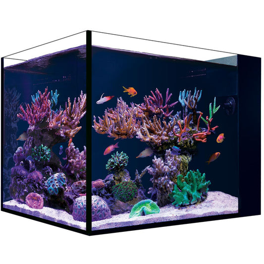 Red Sea Desktop Peninsula with Cabinet - White 90 liters/23.8 gallons