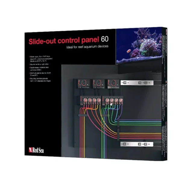 Panneau de commande coulissant Red Sea 60 – Gestion efficace des équipements