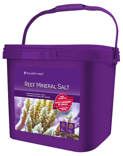 Seau Aquaforest Reef Mineral Salt 5 kg sel sans NaCl grand format méthode Balling