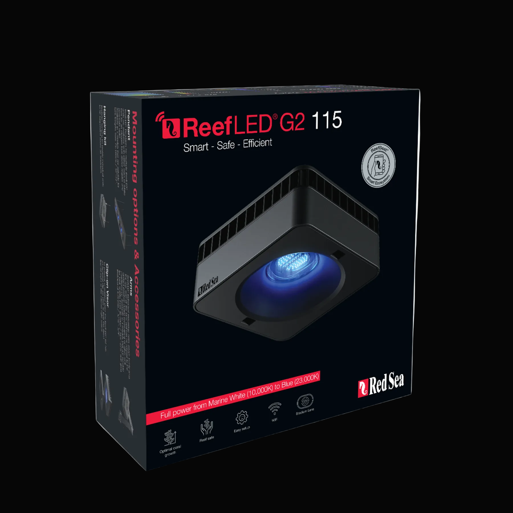 ReefLED G2 – Éclairage LED Avancé pour une Croissance et une Couleur Optimales ReefLED G2 115