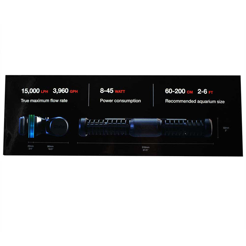 Red Sea ReefWave® 45 – Pompe de Brassée Puissante et Silencieuse pour Aquarium Récifa