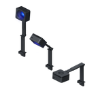 Red Sea ReefLED G2 options montage bras pivotable pendant suspension configurations