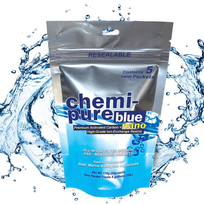 Boyd Chemi-Pure Blue Nano — paquet de 5 unités pour nano aquarium récifal