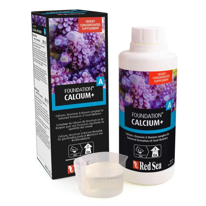 Red Sea Foundation A (Calcium) 500ml – Maintien Optimal du Calcium pour Coraux