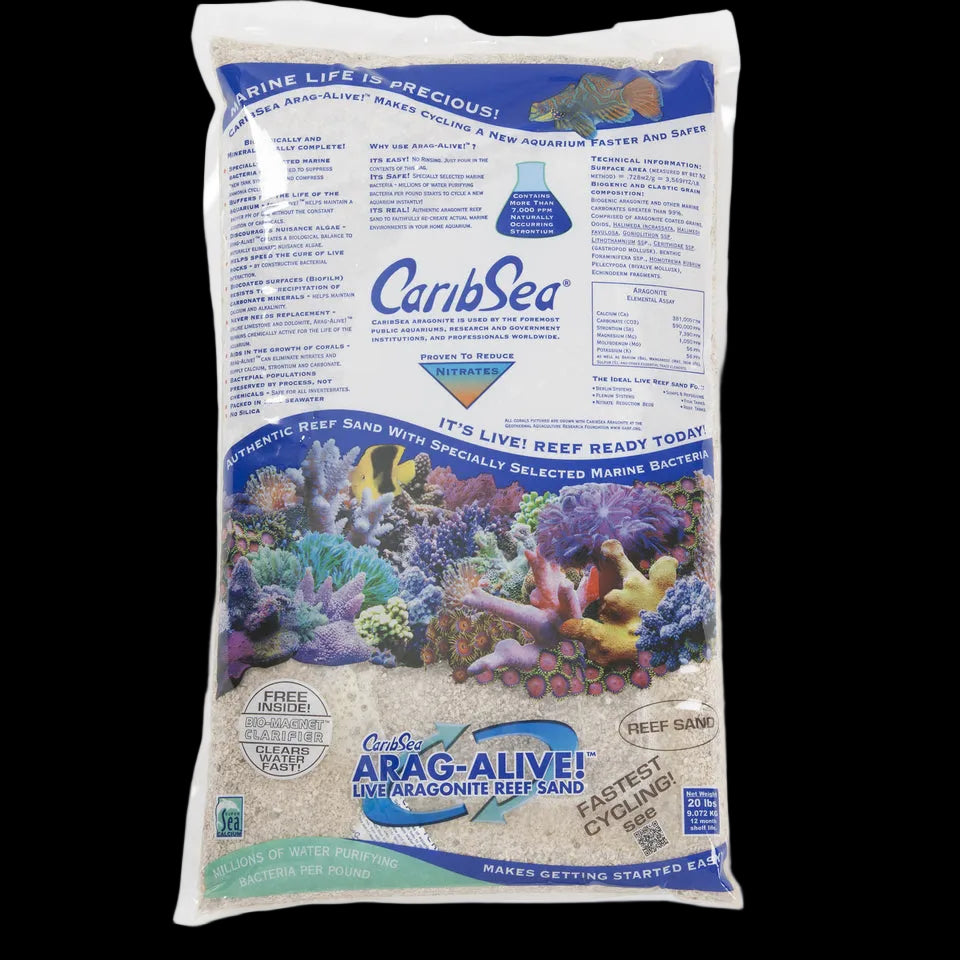 CaribSea Arag-Alive Special Grade Reef Sand 10 lb