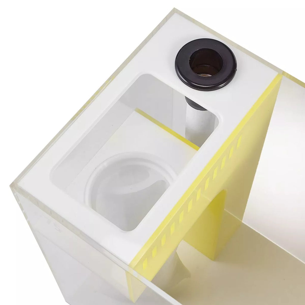 Eshopps RS-75 sump with 4 inch filter socks
