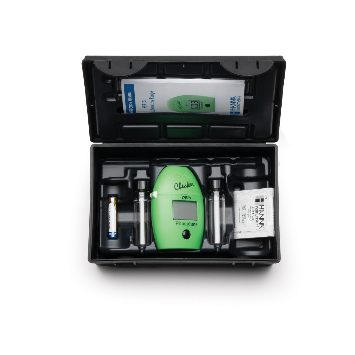 Hanna Checker HC HI713 phosphate — trousse complète dans son étui rigide