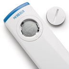 Hanna HI98319 salinity tester — close-up of the battery compartment