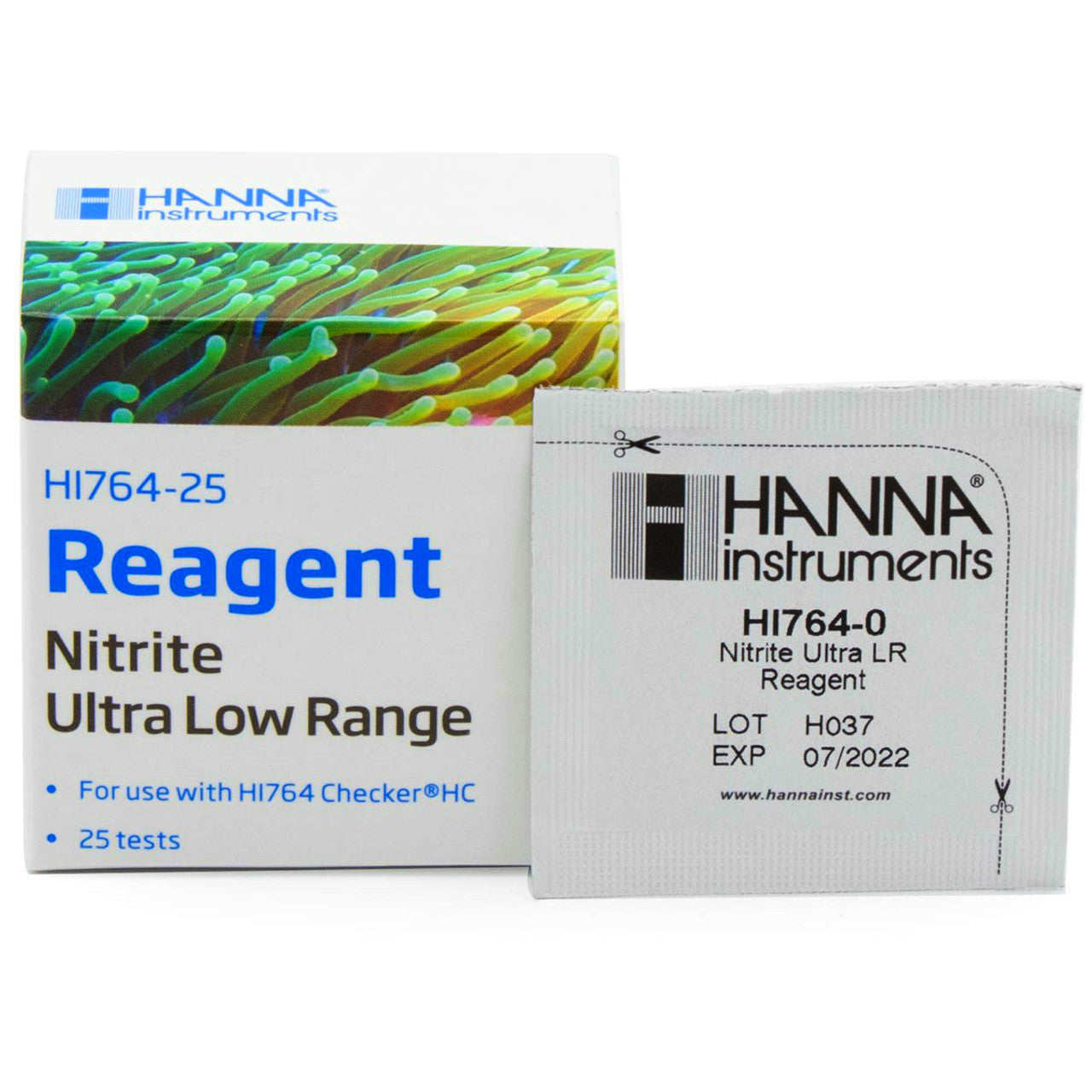 Hanna Marine Ultra Low Range Nitrite Checker Reagents (25 Tests)