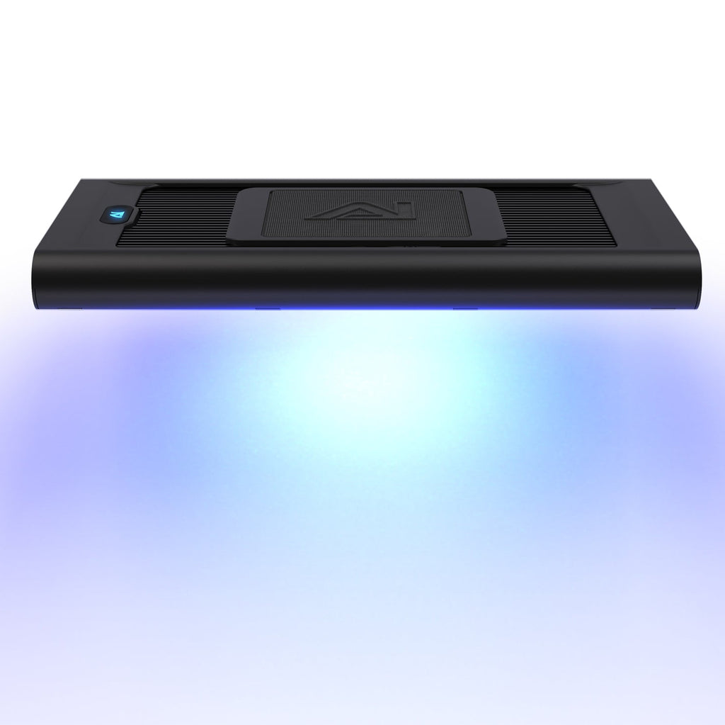 AquaIllumination Hydra Edge HD spectre Solar Blue diffusion lumineuse LED récifal