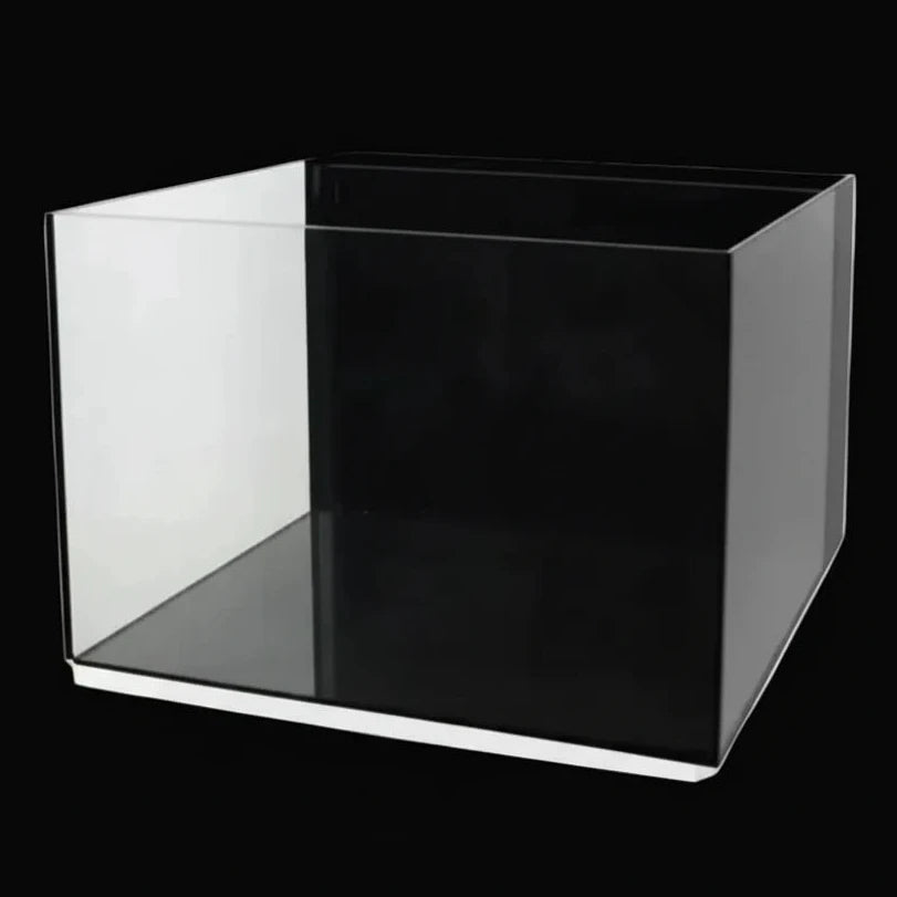 Reef Casa La Casa 35 aquarium récifal tout-en-un 35 gallons verre ultra-clair 8 mm vue avant rimless