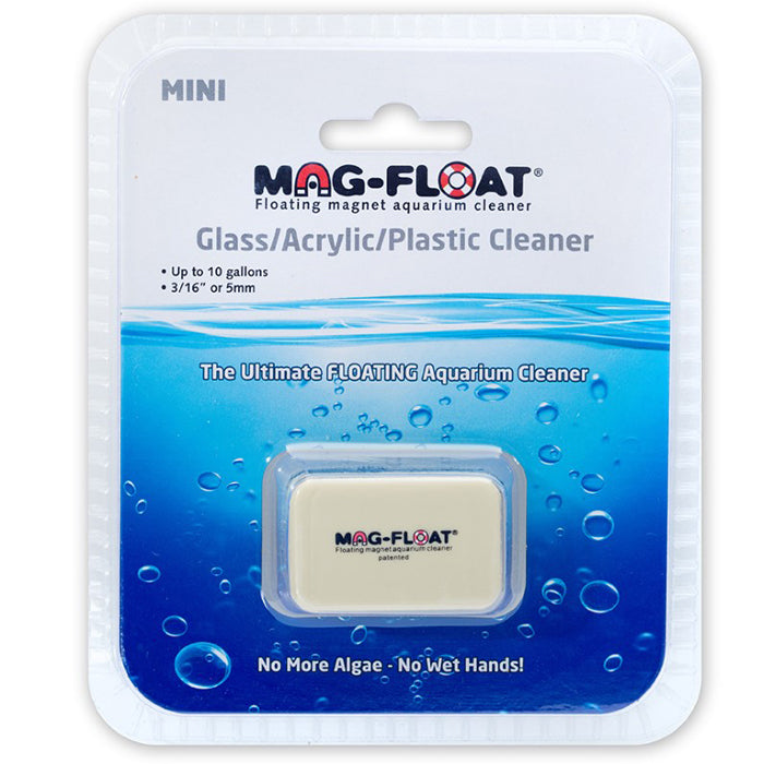 Mag-Float 25 Mini – Nettoyeur Magnétique Flottant pour Petits Aquariums (3/16” – 4,76 mm)