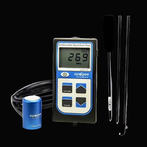 Apogee Quantum MQ-210 posemètre PAR sous-marin capteur étanche câble 2 m aquarium récifal et bagette de capteur