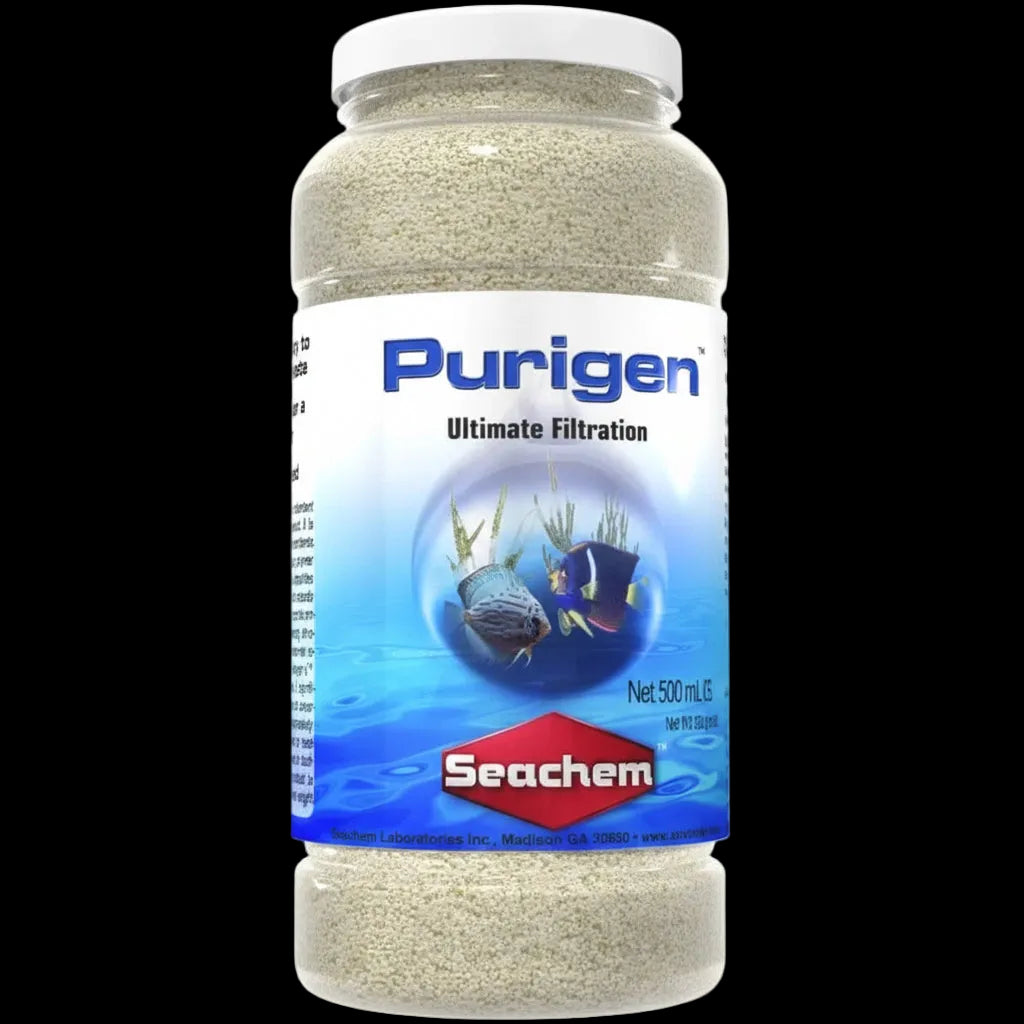 Seachem Purigen 500 ml — résine organique régénérable pour aquarium récifal