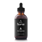Polyplab Polyp-Booster 100 ml, flacon compte-gouttes en verre ambré, étiquette noire, vue de face