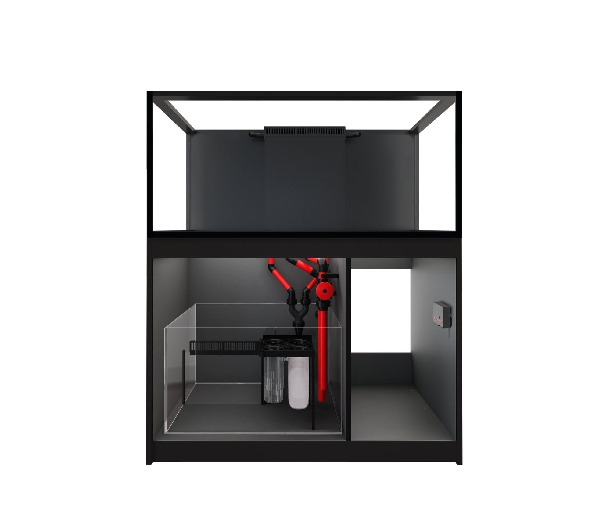 Red Sea REEFER 425 G3 noir — aquarium récifal 433 L avec meuble noir