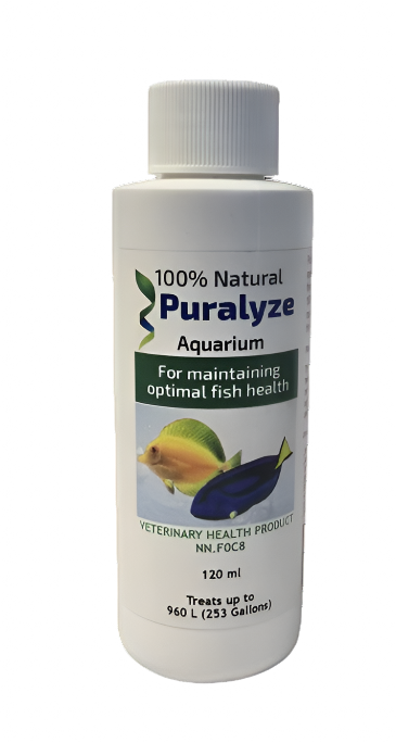 Vue avant de RPS Biologiques Puralyze 120ml pour aquariums