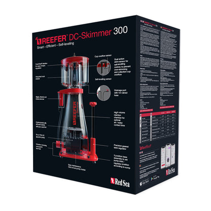 Red Sea 300DC Reefer Skimmer – Écumeur Silencieux avec Auto-Nivellement pour Aquariums jusqu’à 300L (75 gal)