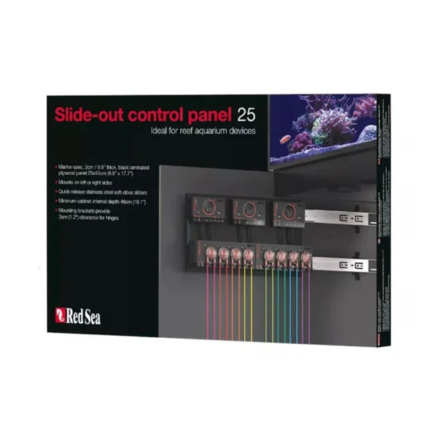 Red Sea Slide-out Control Panel 25 – Panneau Coulissant de Gestion des Équipements