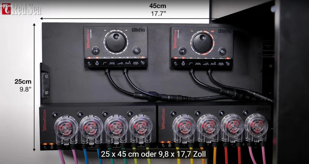 Red Sea Slide-out Control Panel 25 – Panneau Coulissant de Gestion des Équipements