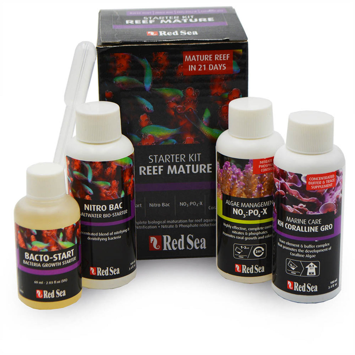 Red Sea Reef Mature Pro Starter Kit - Démarrez un récif équilibré en 21 jours