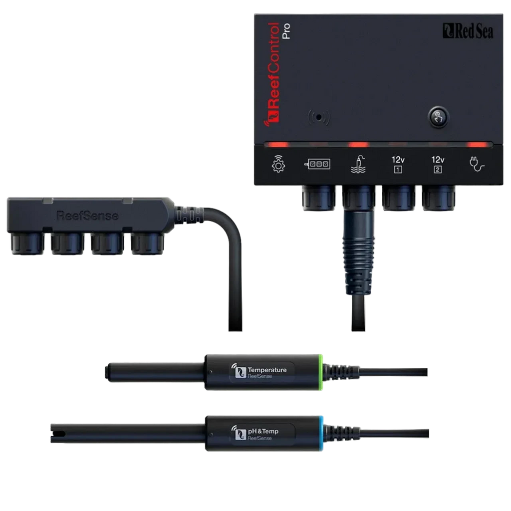 Red Sea ReefControl Pro DLX Kit — Contrôleur Aquarium Récifal 4 Sondes pH Salinité ORP et Fuite