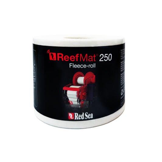 Packaging of the Red Sea ReefMat 250 replacement fleece roll.