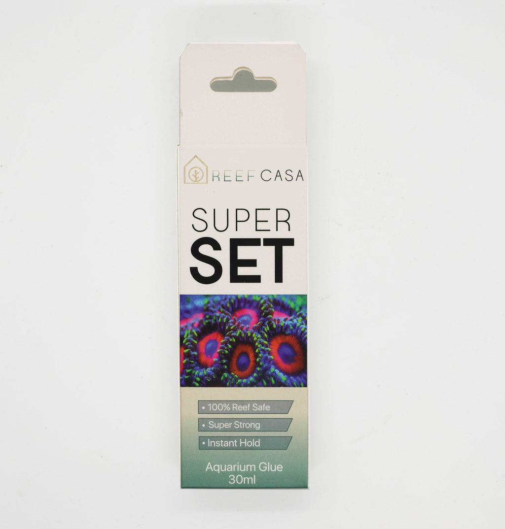 Super Set Reef Casa — bouteille de colle à coraux en gel extra épais 30 ml reef safe