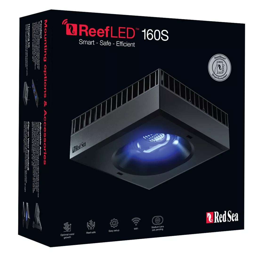 Red Sea ReefLED 160S Hanging Kit – Kit de Suspension pour Éclairage d’Aquarium