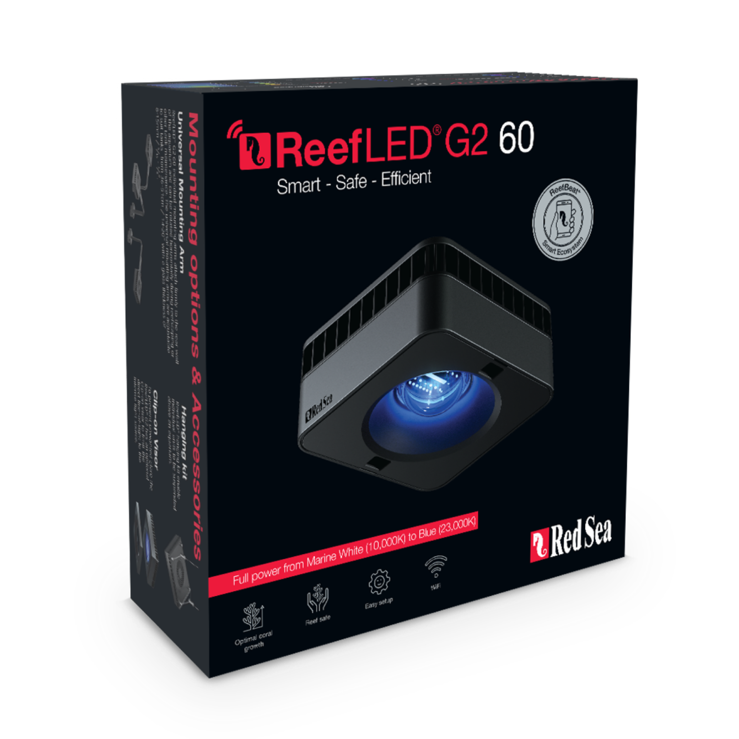 ReefLED G2 – Éclairage LED Avancé pour une Croissance et une Couleur Optimales ReefLED G2 60