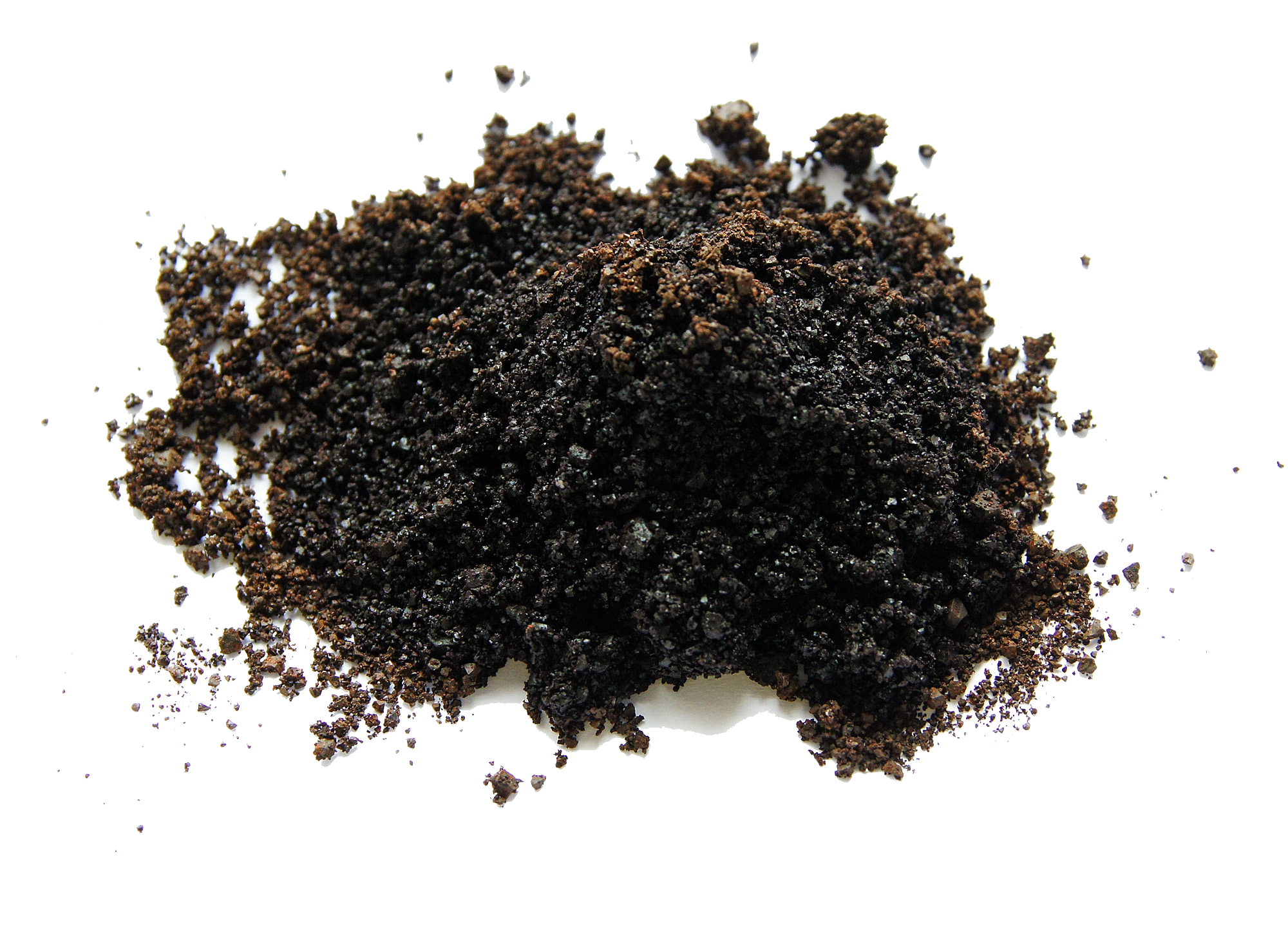 Dark brown RowaPhos granules ferric hydroxide phosphate and silicate remover media