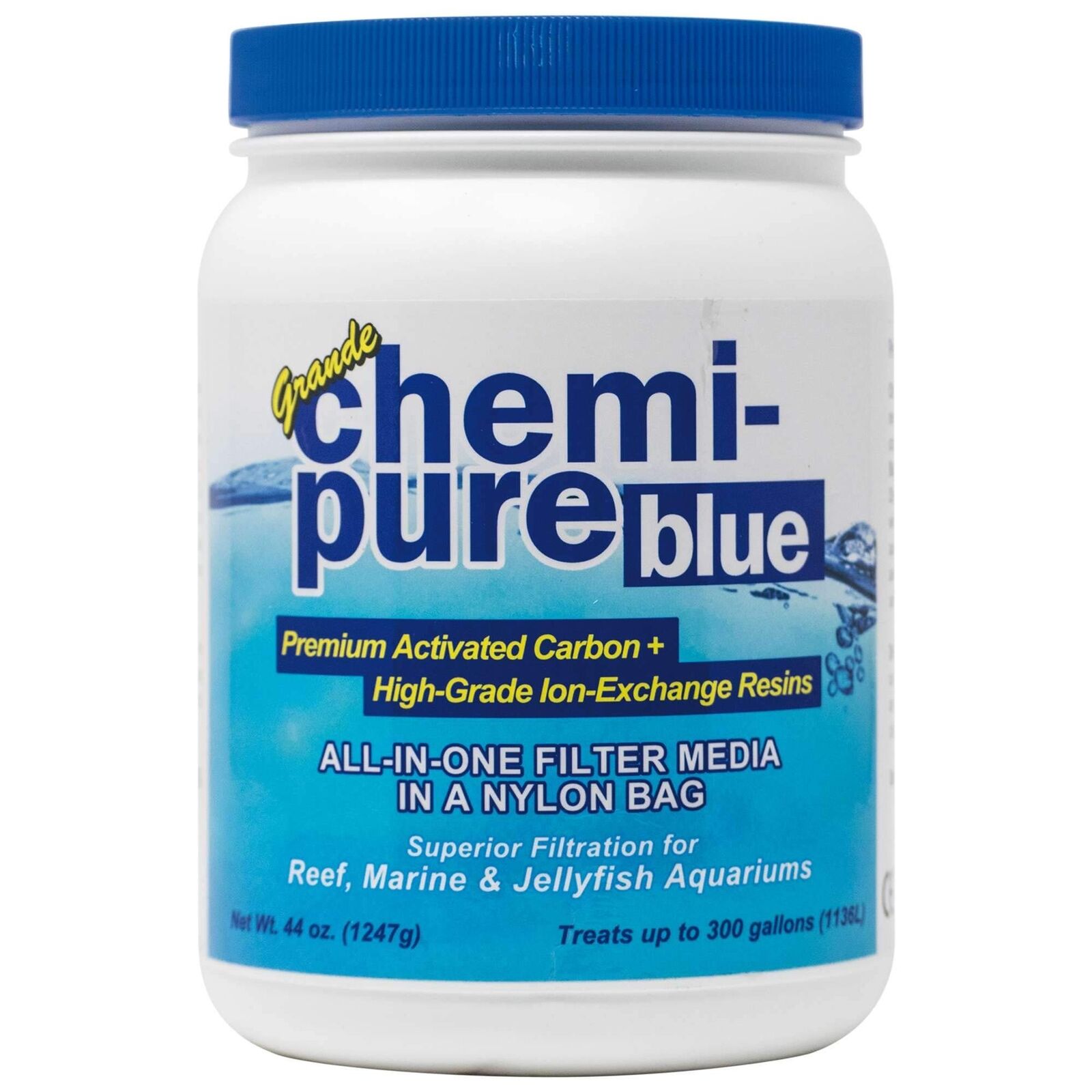 Boyd Chemi-Pure Blue Grande 44 oz — grand format pour aquarium récifal