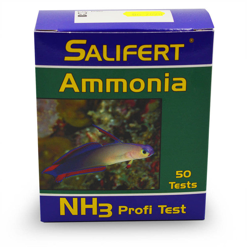 “Salifert Ammonia Test Kit for reef and freshwater aquariums, providing precise monitoring.”