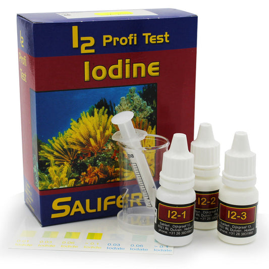 Kit Salifert pour mesurer les niveaux d’iode dans les aquariums récifaux